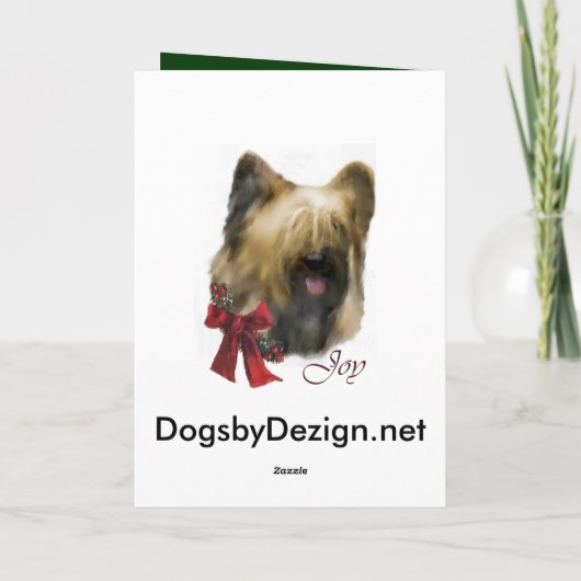 クリスマスプレゼントの贈り物 シーズンカード (裏面)