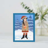 クリスマスプレゼントはがき シーズンポストカード (スタンド正面)