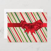 クリスマスプレゼントはがき ポストカード (正面/裏面)