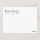 クリスマスプレゼントはがき ポストカード (裏面)