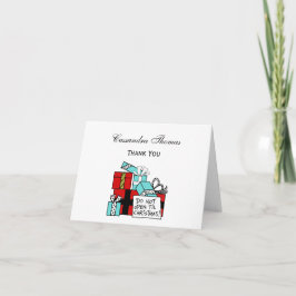 クリスマスプレゼントまで開かないクリスマス シーズンカード