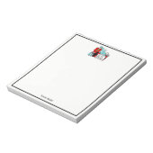 クリスマスプレゼントまで開かないクリスマス ノートパッド (回転)