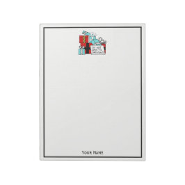 クリスマスプレゼントまで開かないクリスマス ノートパッド