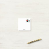 クリスマスプレゼントまで開かないクリスマス ポストイット (デスク上)