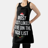 クリスマスプレゼントをもらえそうな人 エプロン (インサイチュ)