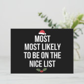 クリスマスプレゼントをもらえそうな人 シーズンカード (スタンド正面)