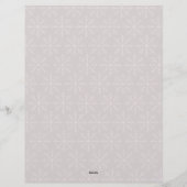 クリスマスプレゼントを贈るネコのサンタとマウス レターヘッド (裏面)