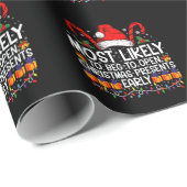 クリスマスプレゼントを開けて欲しいと頼むのももっともだ ラッピングペーパー (ロールコーナー)