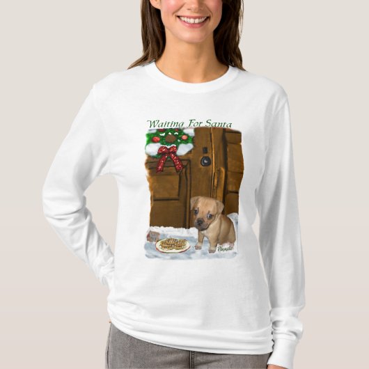 クリスマスプレゼントを飾る Tシャツ (正面)