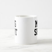 クリスマスプレゼントアイディアおもしろいノベルティマグショット コーヒーマグカップ (中央)