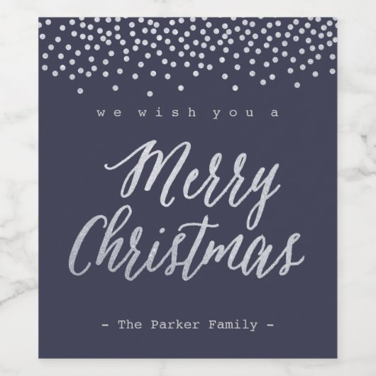 クリスマスプレゼントアイディアワインボトルパーソナライズされたラベル ワインラベル (シングルラベル)