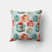 クリスマスプレゼントカラフルボックスの作成 クッション (裏面)