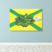 クリスマスプレゼントキャンバスプリント キャンバスプリント (インサイチュ (ウッドフロア))