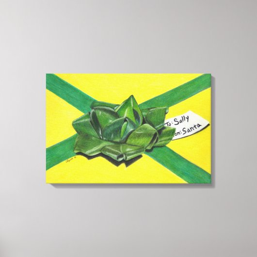 クリスマスプレゼントキャンバスプリント キャンバスプリント (正面)