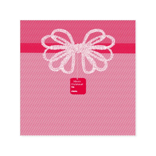 クリスマスプレゼントゴム印 セルフインキングスタンプ (デザイン)