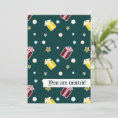 クリスマスプレゼントパーソナライズされた招待状 招待状 (スタンド正面)