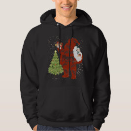 クリスマスプレゼントフード付きスウェットシャツ パーカ