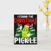 クリスマスプレゼントラバーギフト  クリスマスが見つかった カード (黄色い花)