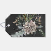 クリスマスプレゼントラベルシャルボードフローラアルファベットJOY ギフトタグ (裏面横)