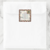 クリスマスプレゼントラベルシール スクエアシール (バッグ)