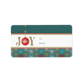 クリスマスプレゼントラベルシール ラベル