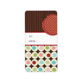 クリスマスプレゼントラベルシール ラベル