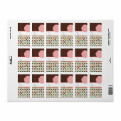 クリスマスプレゼントラベルシール ラベル (フルシート)