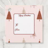 クリスマスプレゼントラベルツリー フェイバータグ (正面)