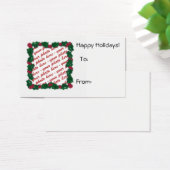 クリスマスプレゼントラベルフォトフレーム (デスク)