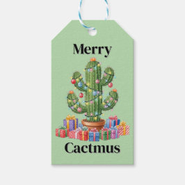クリスマスプレゼントラベルメリー- Cactmus ギフトタグ