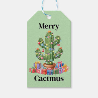 クリスマスプレゼントラベルメリー- Cactmus ギフトタグ