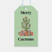 クリスマスプレゼントラベルメリー- Cactmus ギフトタグ (裏面)