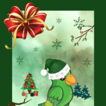 クリスマスプレゼントラベルラベルデカールジンジャーブレッドマン