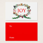 クリスマスプレゼントラベル (正面&裏面)