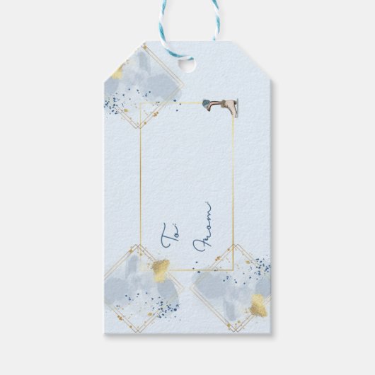 クリスマスプレゼントラベル ギフトタグ (正面)