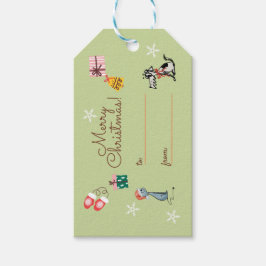 クリスマスプレゼントラベル ギフトタグ