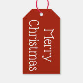 クリスマスプレゼントラベル ギフトタグ (裏面)