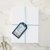 クリスマスプレゼントラベル ギフトタグ (より糸付き)