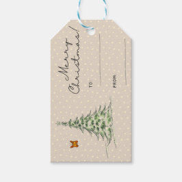 クリスマスプレゼントラベル ギフトタグ