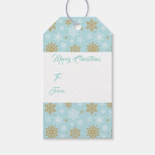 クリスマスプレゼントラベル ギフトタグ (正面)