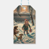 クリスマスプレゼントラベル ギフトタグ (正面)