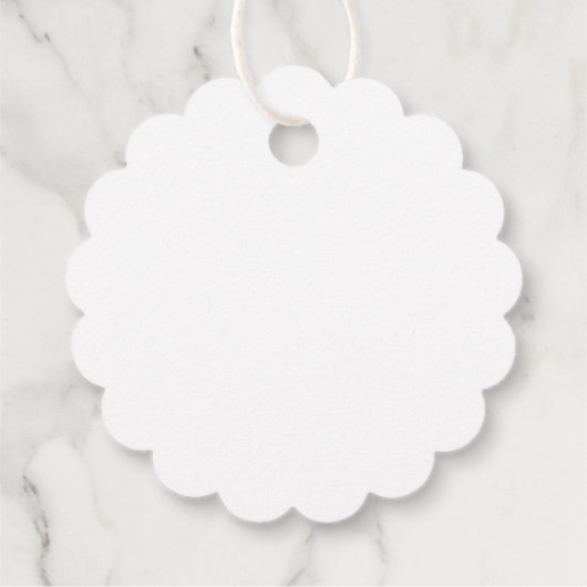 クリスマスプレゼントラベル フェイバータグ (裏面)