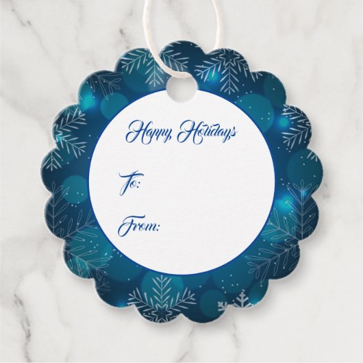 クリスマスプレゼントラベル フェイバータグ (正面)