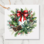 クリスマスプレゼントラベル フェイバータグ (正面)