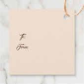 クリスマスプレゼントラベル フェイバータグ (裏面)