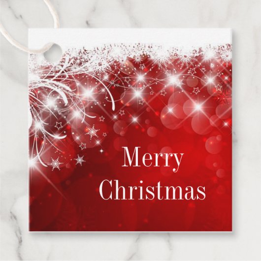 クリスマスプレゼントラベル フェイバータグ (正面)