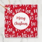 クリスマスプレゼントラベル フェイバータグ (正面)