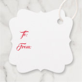 クリスマスプレゼントラベル フェイバータグ (裏面)