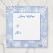 クリスマスプレゼントラベル フェイバータグ (正面)