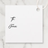 クリスマスプレゼントラベル フェイバータグ (裏面)